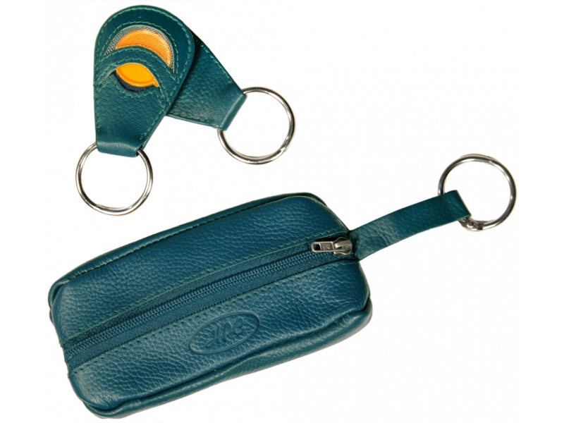 Schlüsselmäppchen mit Schlüsselanhänger Zwei in Eins - Schlüsselmäppchen  & Etuis - Accessoires - HPC Lederwaren