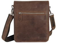 Retro-Tasche Style No.30 (Hunter, Cognac)